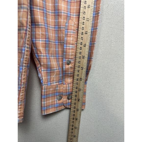 Wrangler George Strait Cowboy Cut Collection Men’s XL Plaid Button Down Shirt - Picture 9 of 10